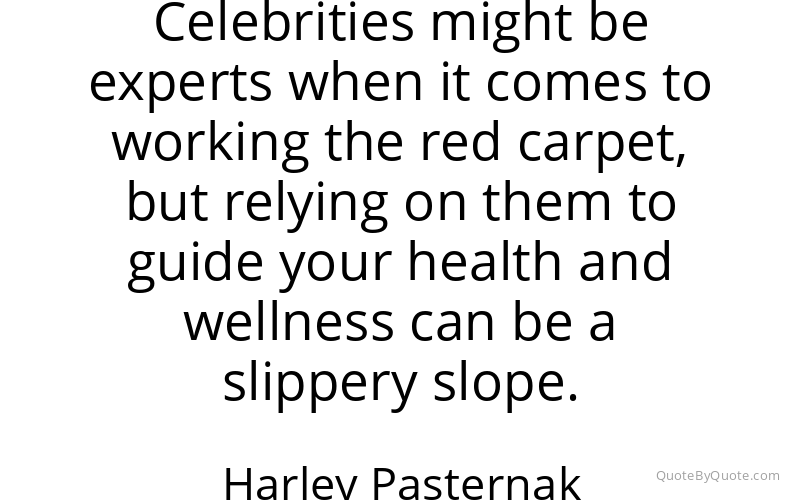 Preview image for this quote by Harley Pasternak