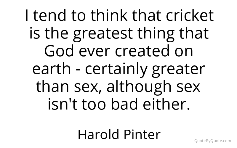 Preview image for this quote by Harold Pinter