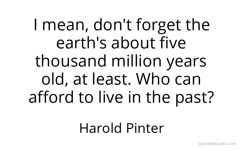 Preview image for this quote by Harold Pinter