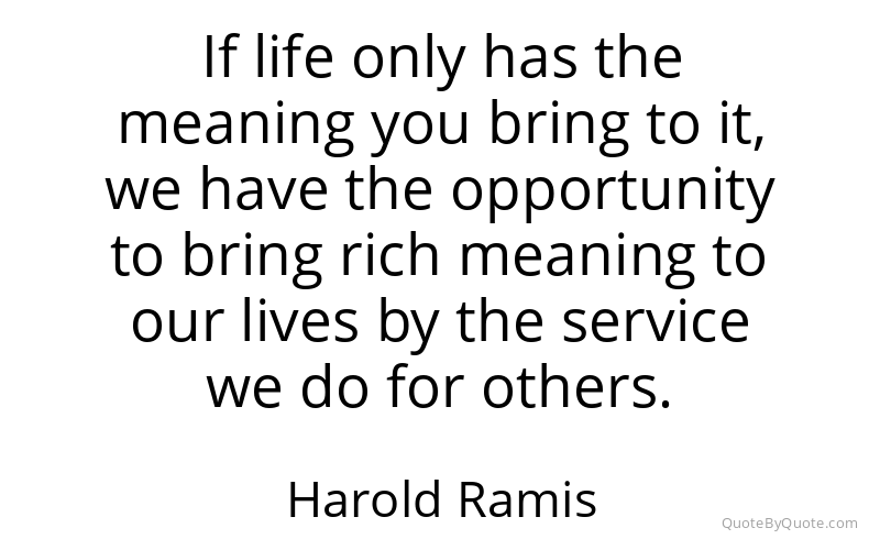 Preview image for this quote by Harold Ramis