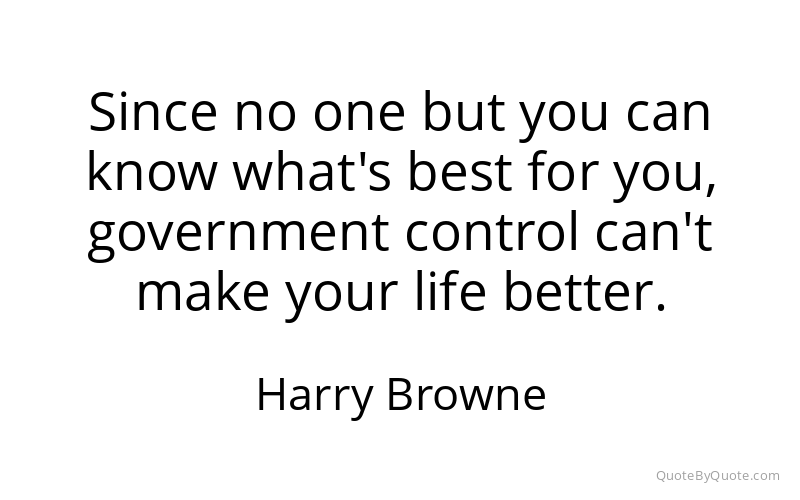 Preview image for this quote by Harry Browne