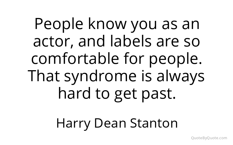 Preview image for this quote by Harry Dean Stanton