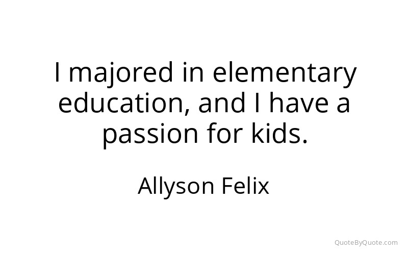 Preview image for this quote by Allyson Felix