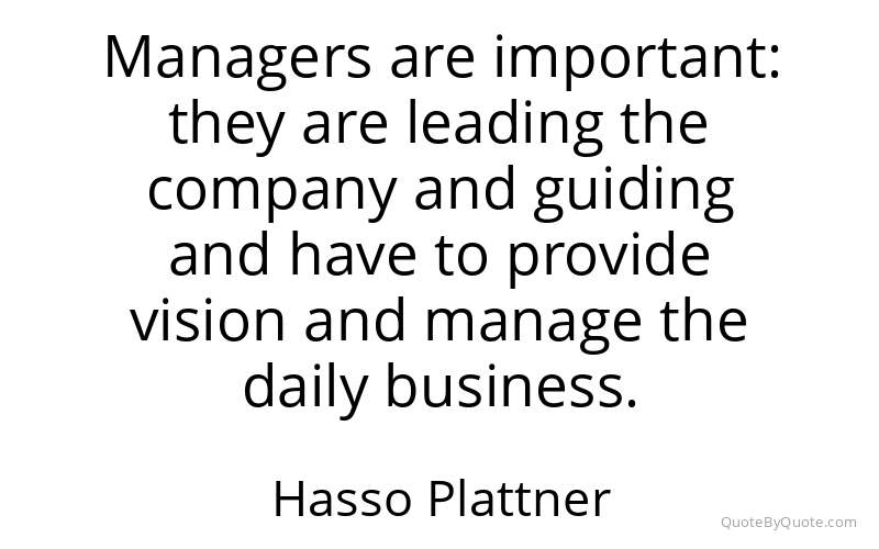 Preview image for this quote by Hasso Plattner