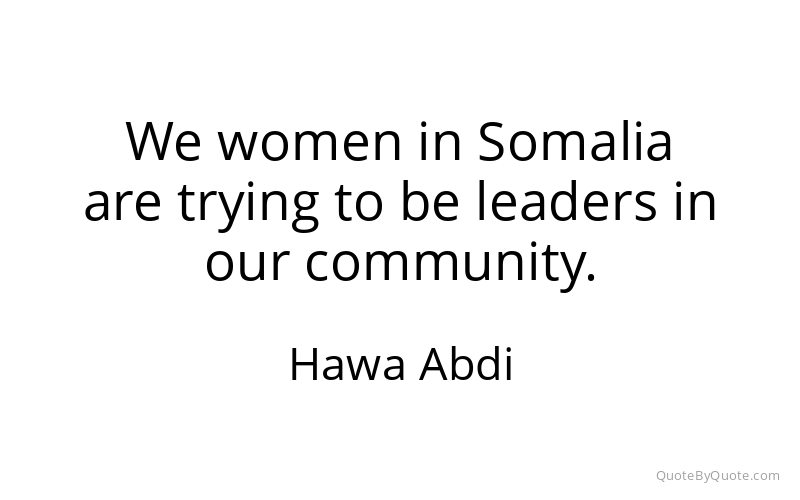 Preview image for this quote by Hawa Abdi