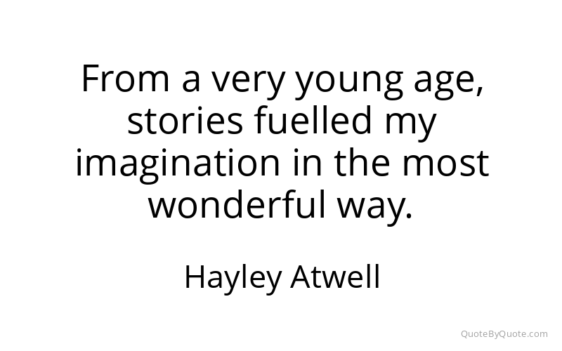Preview image for this quote by Hayley Atwell