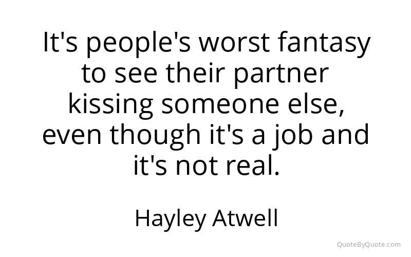 Preview image for this quote by Hayley Atwell