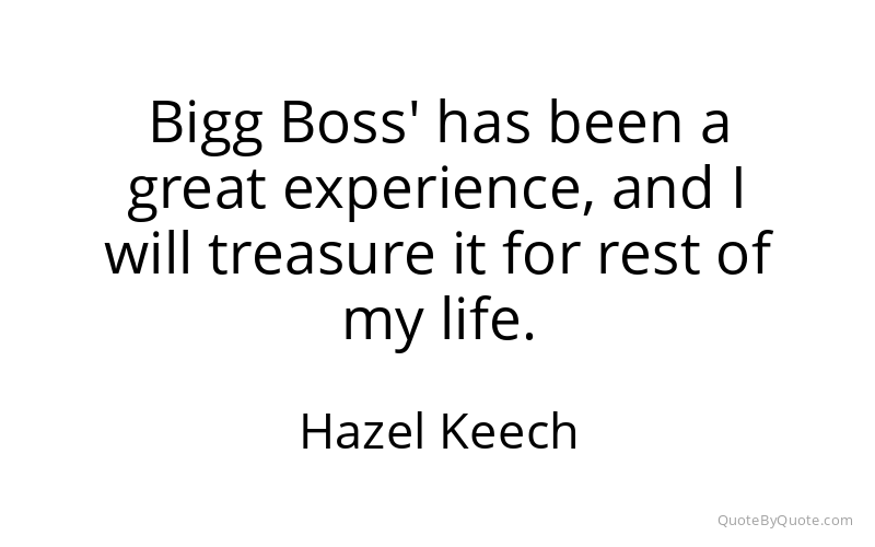 Preview image for this quote by Hazel Keech