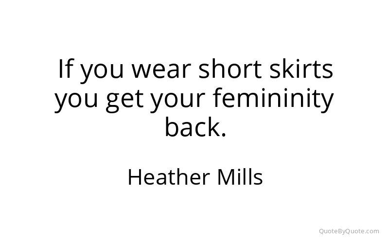 Preview image for this quote by Heather Mills