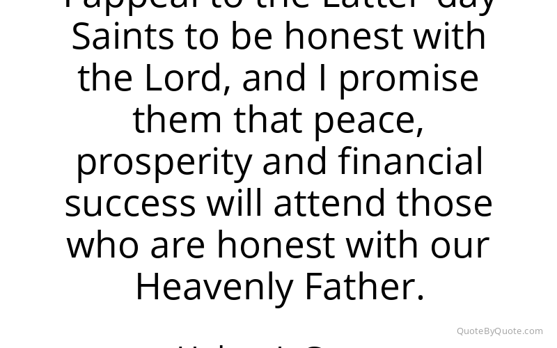 Preview image for this quote by Heber J. Grant