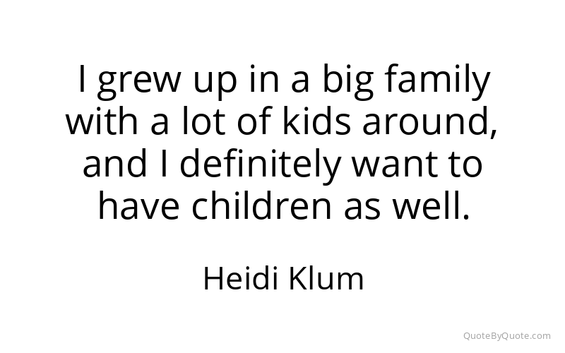 Preview image for this quote by Heidi Klum