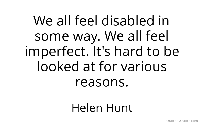 Preview image for this quote by Helen Hunt