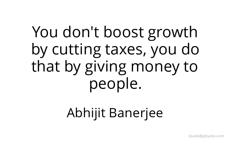 Preview image for this quote by Abhijit Banerjee