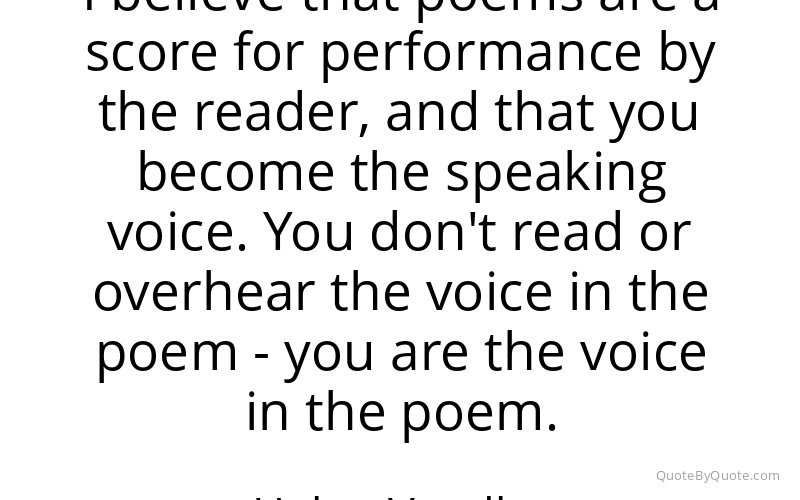 Preview image for this quote by Helen Vendler
