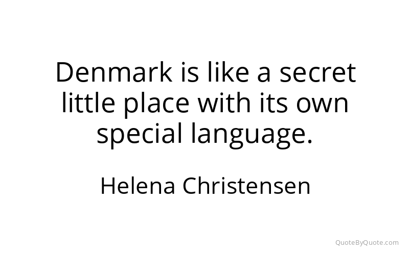 Preview image for this quote by Helena Christensen