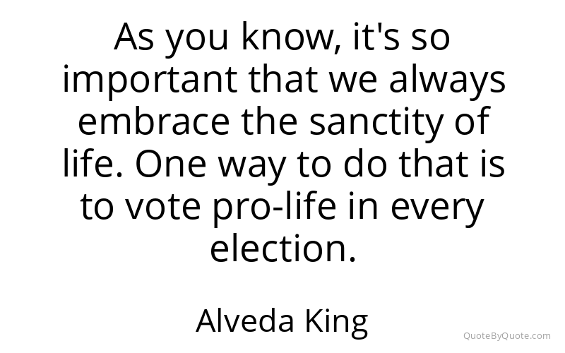 Preview image for this quote by Alveda King