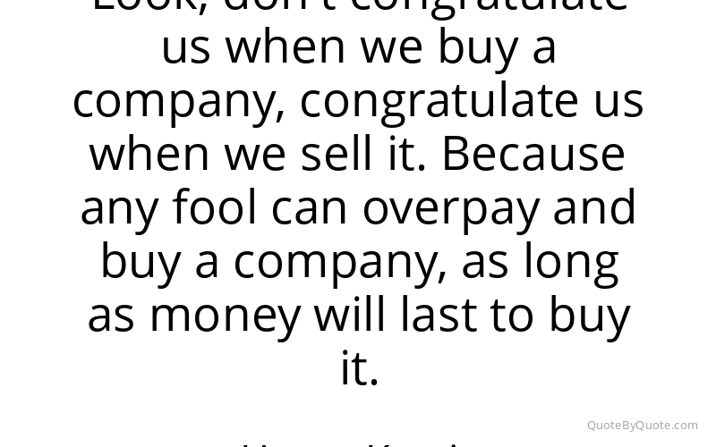 Preview image for this quote by Henry Kravis