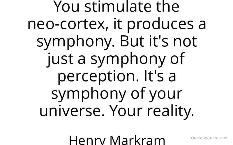 Preview image for this quote by Henry Markram