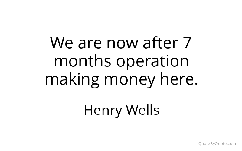 Preview image for this quote by Henry Wells
