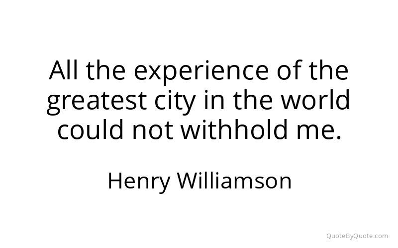 Preview image for this quote by Henry Williamson