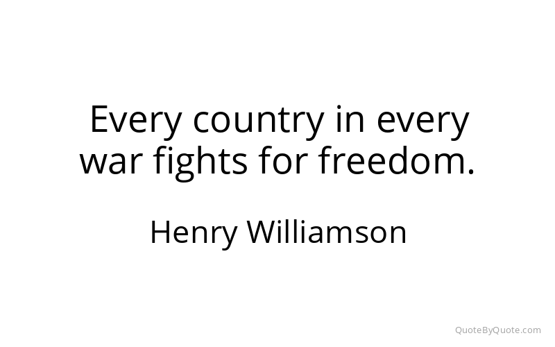 Preview image for this quote by Henry Williamson