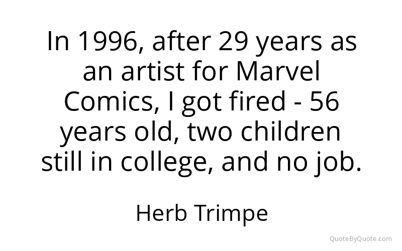 Preview image for this quote by Herb Trimpe