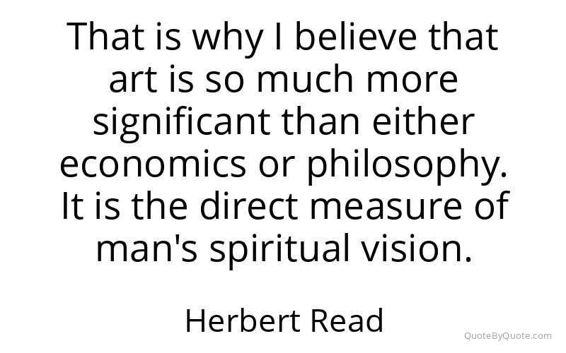 Preview image for this quote by Herbert Read