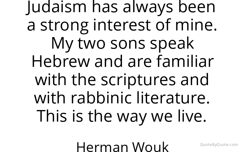 Preview image for this quote by Herman Wouk