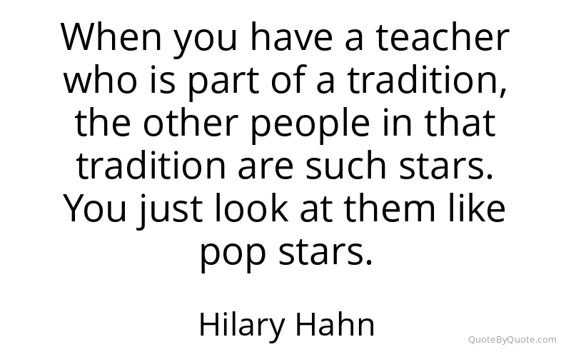 Preview image for this quote by Hilary Hahn
