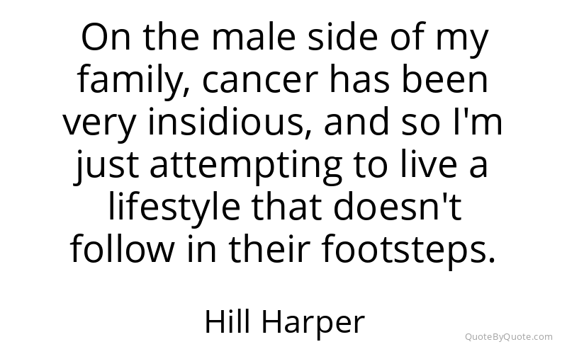 Preview image for this quote by Hill Harper