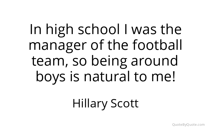 Preview image for this quote by Hillary Scott