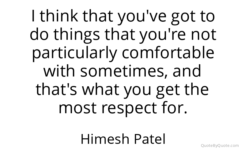 Preview image for this quote by Himesh Patel