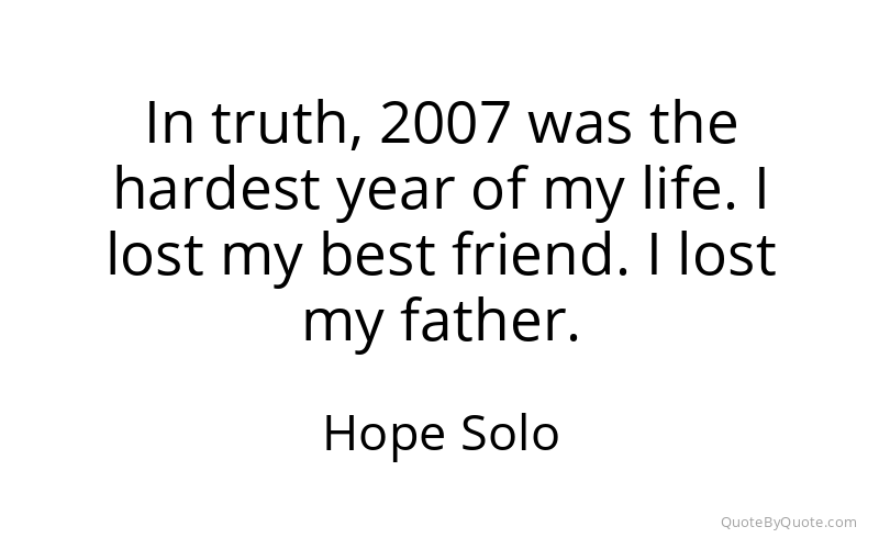 Preview image for this quote by Hope Solo