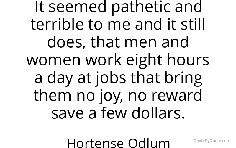 Preview image for this quote by Hortense Odlum