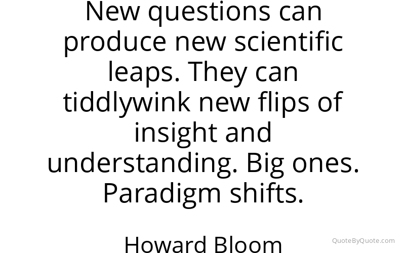 Preview image for this quote by Howard Bloom