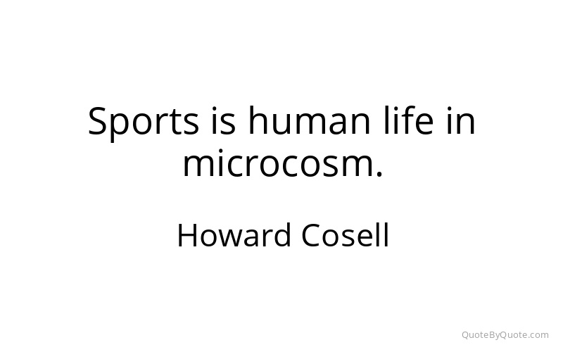 Preview image for this quote by Howard Cosell