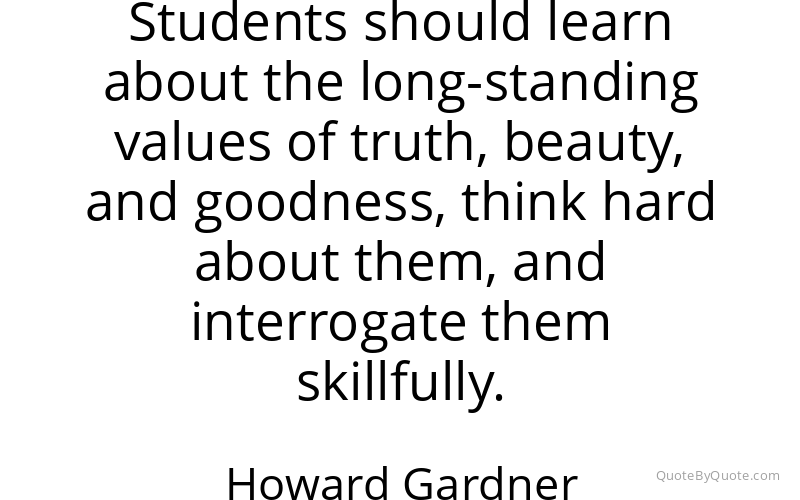Preview image for this quote by Howard Gardner