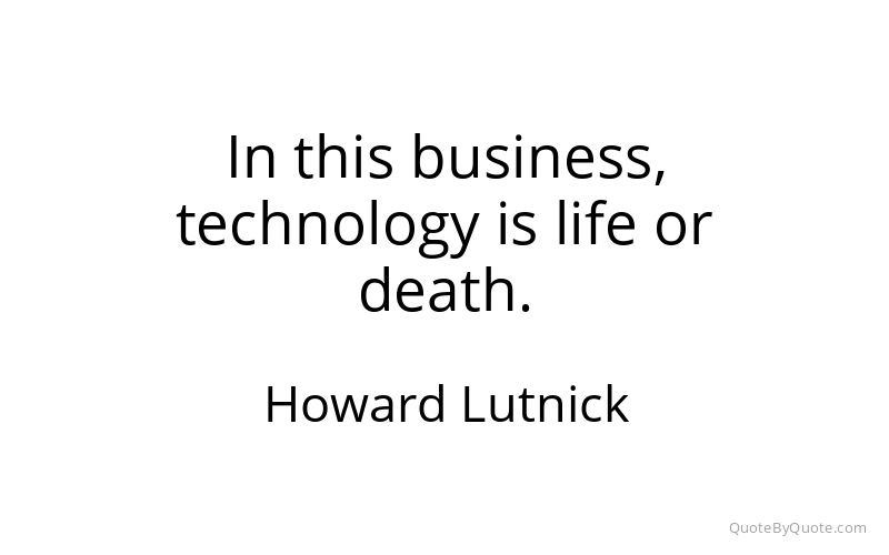 Preview image for this quote by Howard Lutnick