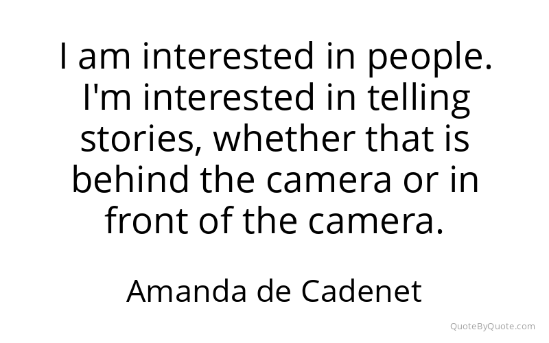 Preview image for this quote by Amanda de Cadenet
