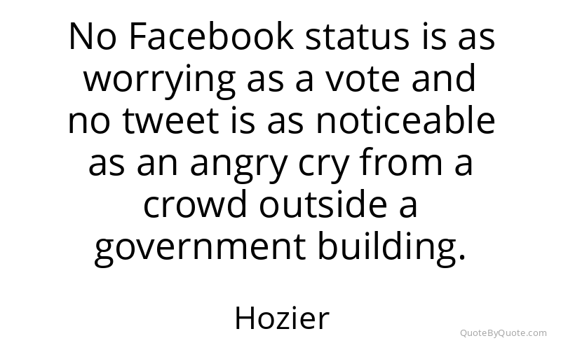 Preview image for this quote by Hozier