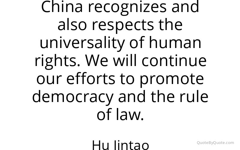 Preview image for this quote by Hu Jintao