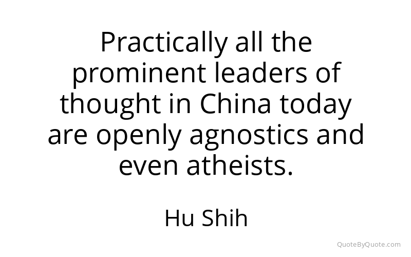 Preview image for this quote by Hu Shih