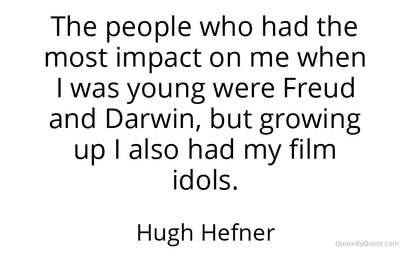 Preview image for this quote by Hugh Hefner