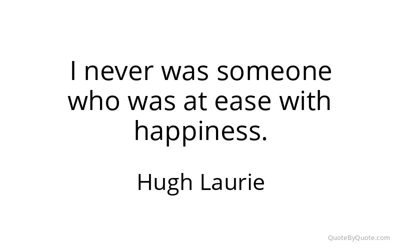 Preview image for this quote by Hugh Laurie