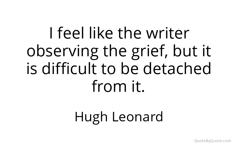 Preview image for this quote by Hugh Leonard