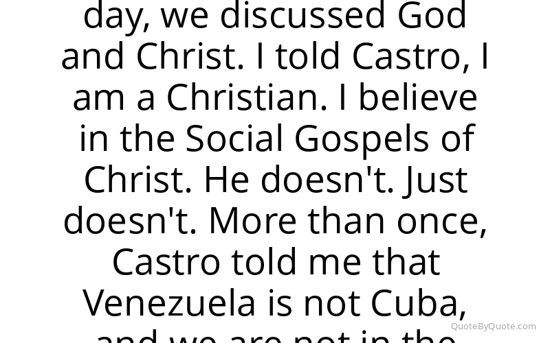 Preview image for this quote by Hugo Chavez