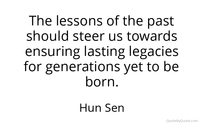 Preview image for this quote by Hun Sen