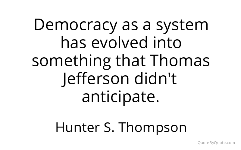 Preview image for this quote by Hunter S. Thompson