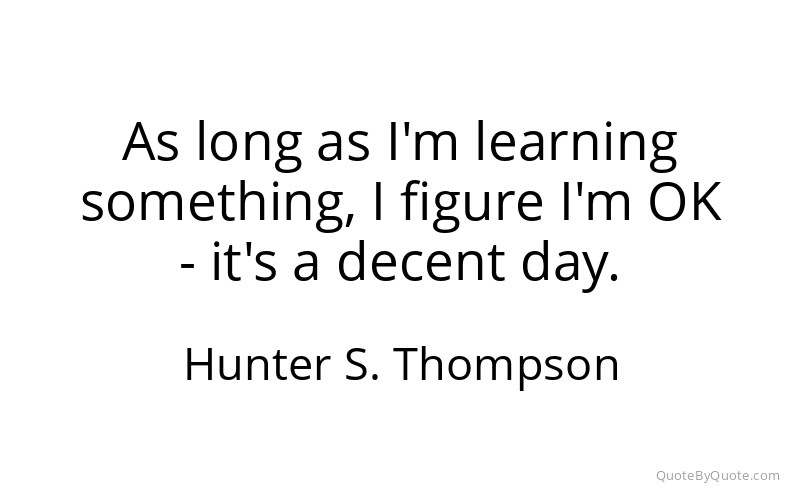 Preview image for this quote by Hunter S. Thompson