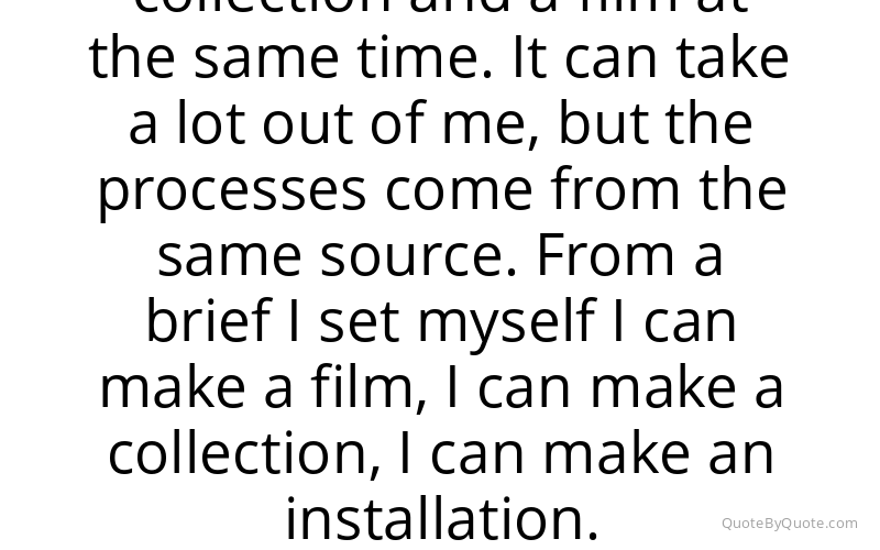 Preview image for this quote by Hussein Chalayan